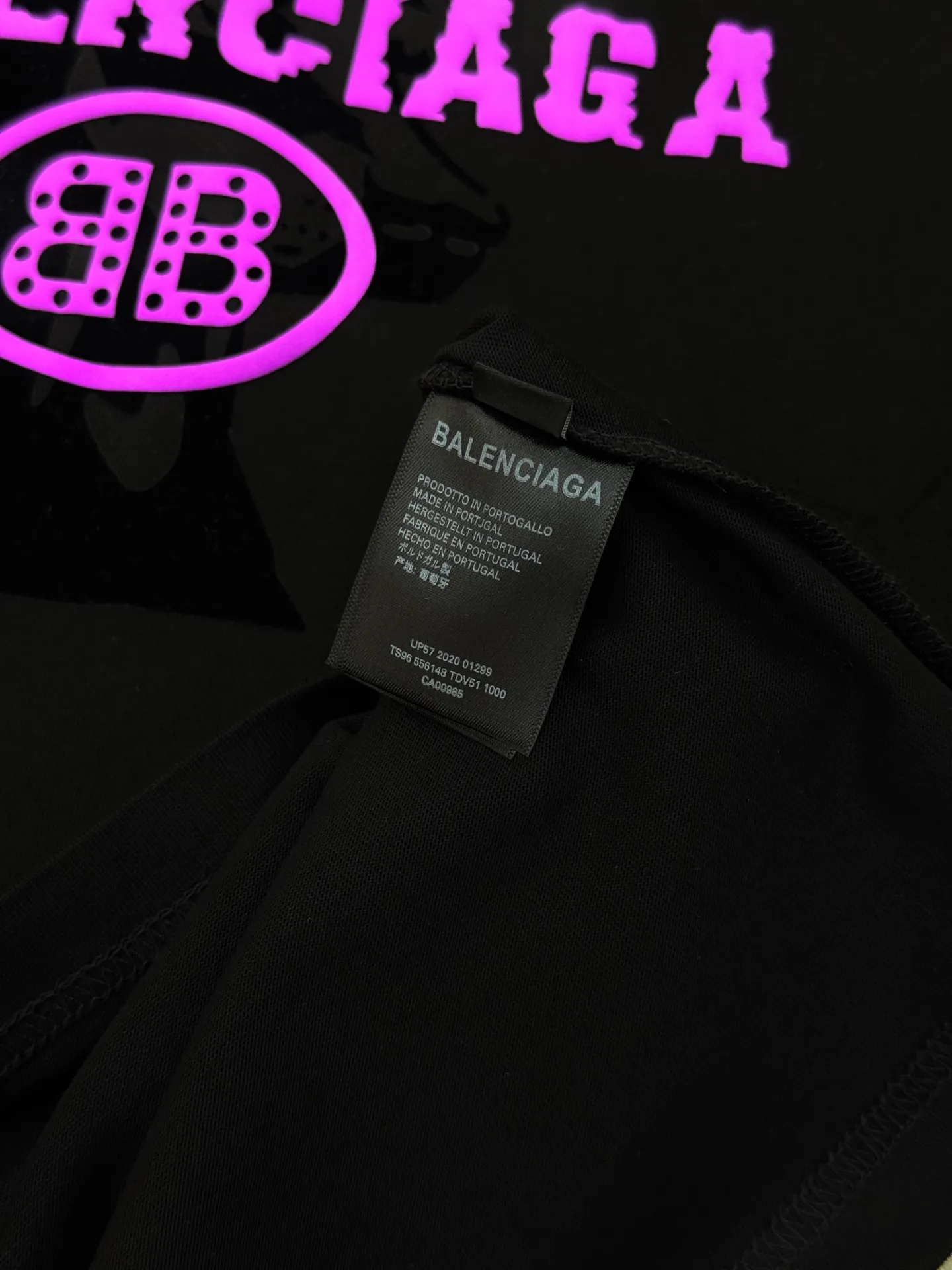 ⚜️Balenciaga New Arrival T. Same Style❤️New Arrival T ， 280g ， Breathable， ！ Black +Purple“BALENCIAGA” ， . ✨ ， ， ！ ， ， ！ ！ ：Black. .White.Sizes：S-3XL ‼️（175/145 L）